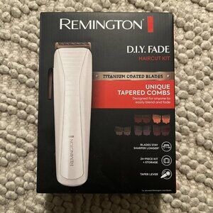 Remington D.I.Y Fade Haircut Kit Uniques Tapered Combs HC4061- 24pcs Kit